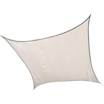 Toldo Vela Cuadrado 3,6x3,6 M - Beige