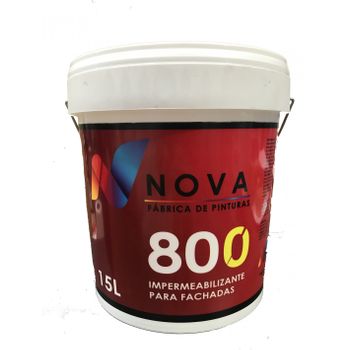 Pintura Elastica Impermeabilizante Nova800 15l