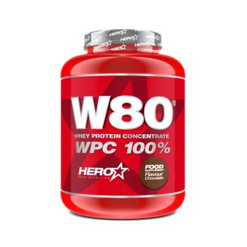 Proteína Sabor Chocolate - 900g - W80 Hero Tech Nutrition