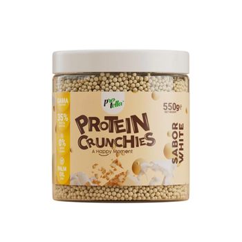 Protella - Protein Crunchies 550 G - Crujientes De Chocolate -  Sabor: Chocolate Blanco