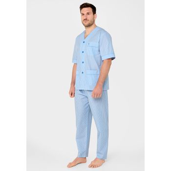 Pantalón Pijama Hombre Largo Franela Algodón El Búho Nocturno con Ofertas  en Carrefour