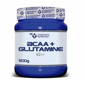 Scientiffic Nutrition - Bcaa+glutamina 500 Gr - Favorece La Recuperación -  Sabor: Limón