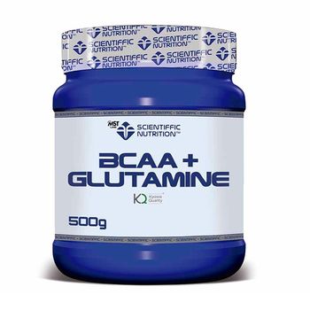 Scientiffic Nutrition - Bcaa+glutamina 500 Gr - Favorece La Recuperación -  Sabor: Melón