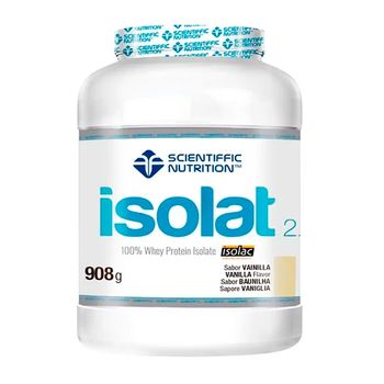 Scientiffic Nutrition - Isolat 2.0 908 G - Aislado De Proteína -  Sabor: Vainilla