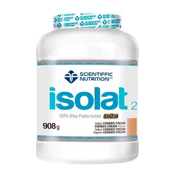 Scientiffic Nutrition - Isolat 2.0 908 G - Aislado De Proteína -  Sabor: Galletas Con Nata