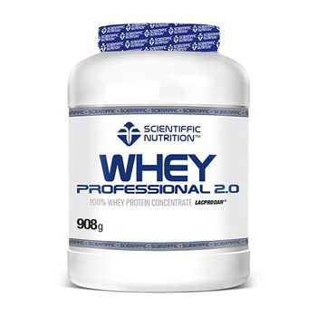 Scientiffic Nutrition - Whey Proffesional 2.0 908 G - Contribuye Al Desarrollo Muscular -