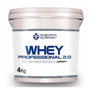 Scientiffic Nutrition - Whey Proffesional 2.0 4 Kg - Contribuye Al Desarrollo Muscular -