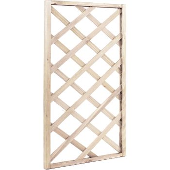 Celosía Extensible De Madera Para Jardín 95x49 Cm - Blanco con Ofertas en  Carrefour