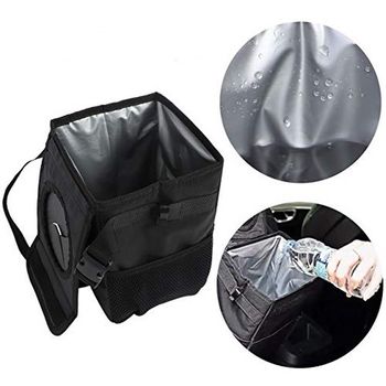 Bolsa Térmica O Cubo De Basura Para Coche 2 En 1