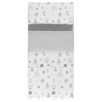 Saco Nórdico + Funda De Almohada Indian 60x120 Bimbidreams