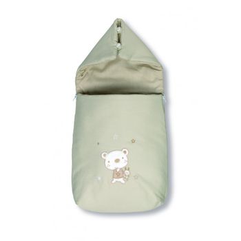 Saco Minicuna Pirulos Osito Star Beige