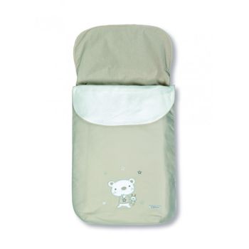 Saco Silla Paseo Universal Pirulos Osito Star Beige