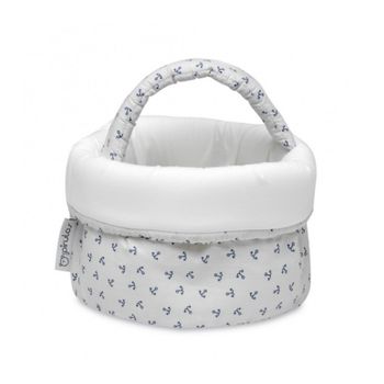 Cesta Para Bebes Pirulos Pirate Gris