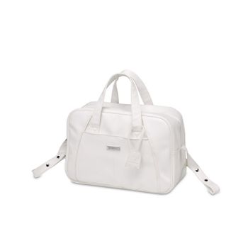 Bolso De Maternidad + Cambiador Bimbi Dreams New Ecopiel Blanco