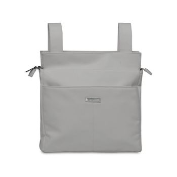 Bolso Para Carrito Bebe + Cambiador Bimbi Dreams New Ecopiel Gris Oscuro