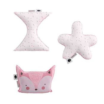 Pack Cojines Decorativos Fox Rosa