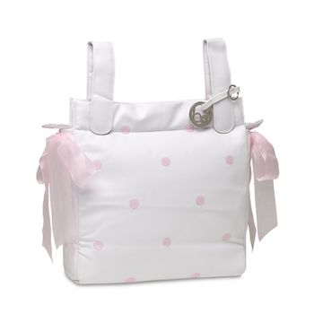 Bolso Para Carrito Bebe + Cambiador Bimbi Dreams Romantic Rosa