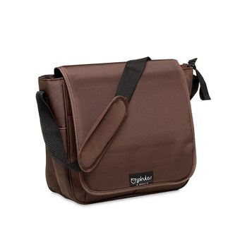 Bolso Maternidad Microfibra + Cambiador Pirulos  Chocolate