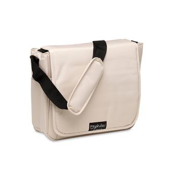 Bolso Maternidad Microfibra + Cambiador Pirulos  Beige