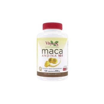 Maca Andina 700 Mg 10:1 Vbyotics 120 Cápsulas