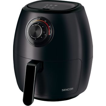 Sencor Sfr 3130bk Friggitrice Singolo 3,5 L Indipendente 1300 W Friggitrice Ad Aria Calda Nero