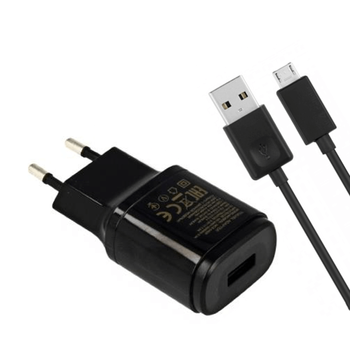 Cargador Usb Lg Mcs-04er + Cable Microusb Dc03bk-g