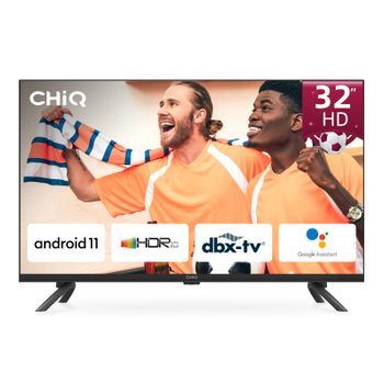 Tv Led 32" Chiq H7c, Smart Tv Android 11, Hdr10, Wifi Dual Band 2.4/5g, Bluetooth, Modelo 2022