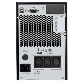 Apc Srv1kil Sistema De Alimentación Ininterrumpida (ups) Doble Conversión (en Línea) 1 Kva 800 W 3 Salidas Ac