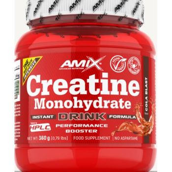 Creatine Monohydrate Powder Drink Cola Amix 360g