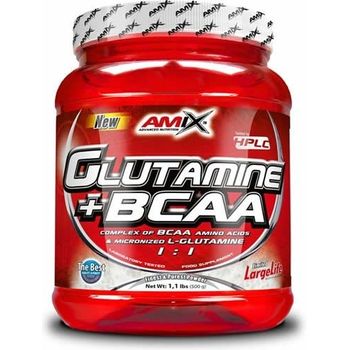 Amix Glutamina + Bcaa 530 Gr - Retrasa La Fatiga Y Acelera La Recuperación De Entrenamientos Intensos