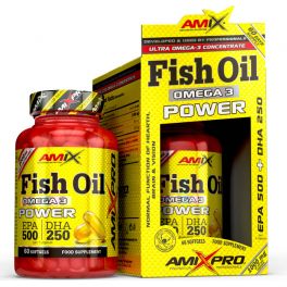 Amix Fish Oil Omega 3 Power 60 Caps