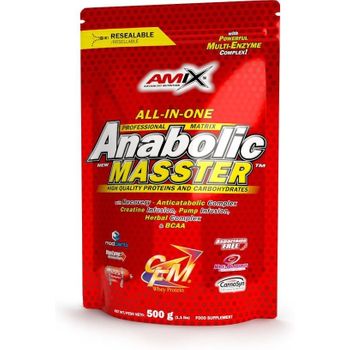 Amix Anabolic Masster Doypack 500 Gr Proteínas Aumenta La Fuerza