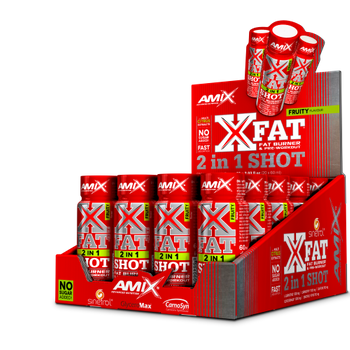 X-fat 2 En 1 Disparo 20*60 Ml Afrutado