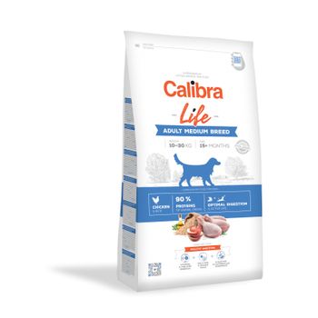 Calibra Dog Life Adult Medium Breed Pollo 12kg