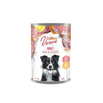 Calibra Dog Gf Verve Adult Cerdo Y Venado Caja 6x400gr