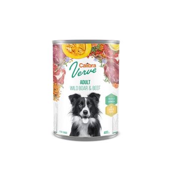 Calibra Dog Gf Verve Adult Jabalí Y Ternera Caja 6x400gr