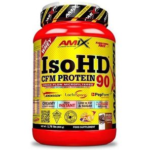 Amix Pro Iso Hd Cfm Protein 90 800 Gr - Fórmula De Proteína Aislada De Suero / Recuperador Muscular, Muy Baja En Grasas Y Azúcares