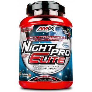 Amix Nightpro Elite 1 Kg - Bajo En Grasas Y Fácil De Digerir / Máxima Absorción