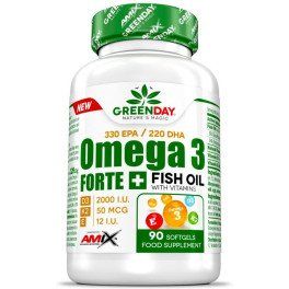 Amix Greenday Omega 3 Forte + 90 Caps