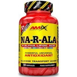 Amix Pro Na-r-ala 60 Cápsulas - Base De Ácido R-alfa Lipoico, Potente Antioxidante, Para Reforzar El Sistema Inmunológico.