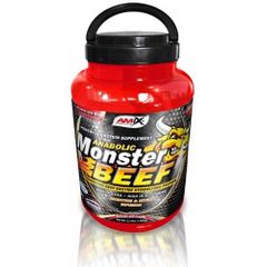 Amix Monster Beef 1 Kg - Proteína De Ternera , Favorece El Anabolismo Muscular / Rápida Y Total Absorción