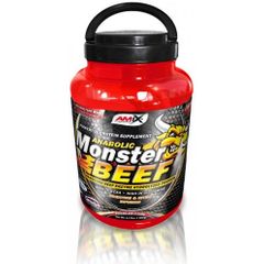 Amix Monster Beef 1 Kg - Proteína De Ternera , Favorece El Anabolismo Muscular / Rápida Y Total Absorción