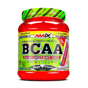 Bcaa Micro Instant Juice Aminoácidos De Cadena Ramificada Instantaneos, Mantenimiento Masa Muscular, Recuperacion Muscular 500g Sabor Lima-limon