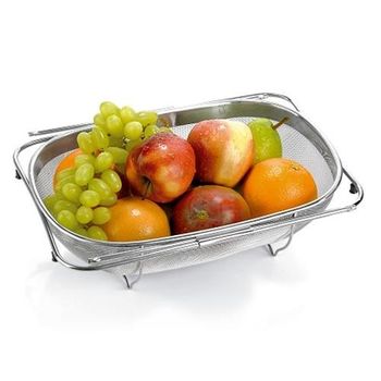 Escurridor De Platos Extensible Sobre El Fregadero, Colador Expandible Para  Frutas Y Verduras, Cesta Para Cocina con Ofertas en Carrefour