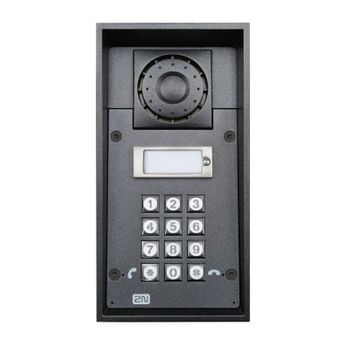 Intercomunicador Force Ip 1 Botón Y Teclado - 9151101kw - 2n