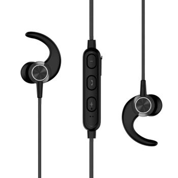 Auriculares Bluetooth Deportivos Magnéticos Active Series Swissten - Negro