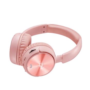 Cascos Bluetooth Con Micro Radio Fm Micro-sd Trix Swissten - Rosa