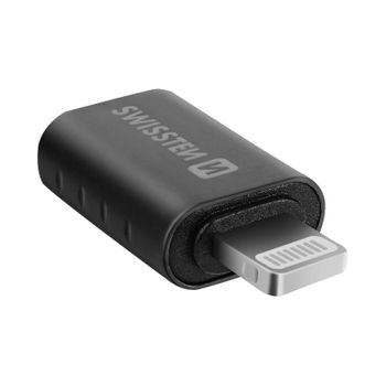 Adaptador Apple Lightning A Usb-c Trasferencia De Datos Y Carga Swissten