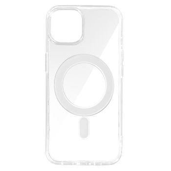 Carcasa Magsafe Para Iphone 14 Plus Bimaterial Swissten Transparente