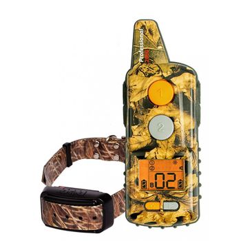 Dogtrace Pro - Collar De Adiestramiento Para Perros Uso Profesional O Deportivo Largo Alcance 2 Kilómetros, Color Camo, Modelo Pro Mini - Pequeños Y Medianos